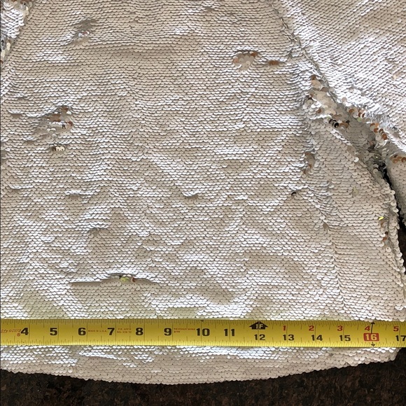 Zara long sleeve sequin top - Picture 6 of 8